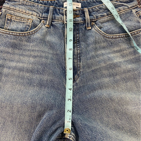 NWOT Sample Good American Good Ease Quartz Blue Wide Leg High Rise Jeans 4/27 - Picture 9 of 13